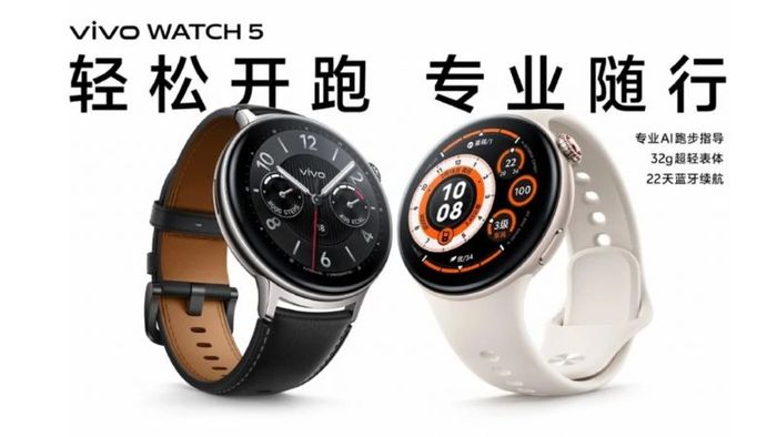 Vivo Watch 5 chính thức ra mắt