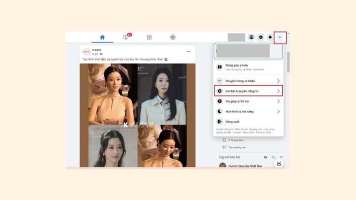 Cách chặn tin nhắn từ người lạ trên Messenger trên máy tính - bước 1
