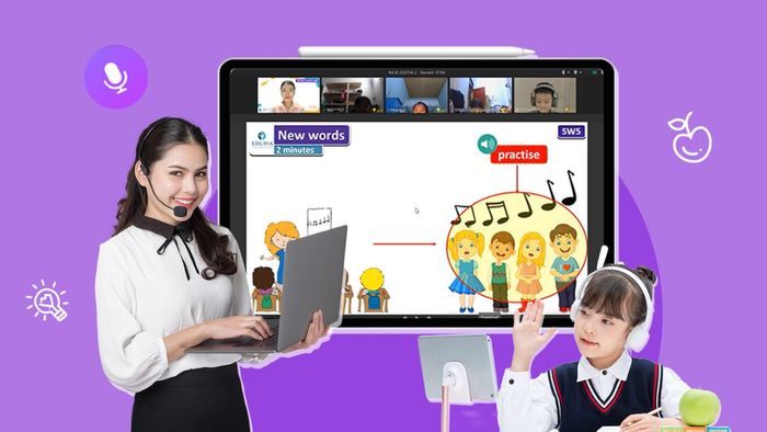 So sánh ứng dụng Edupia trung học cơ sở với các ứng dụng học tiếng Anh khác.
