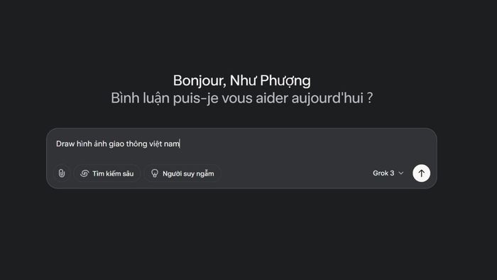 Cách tạo ảnh từ văn bản với Grok AI - Bước 3
