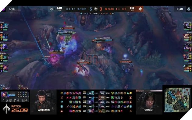 LCP 2025: GAM Esports Đánh Bại CHF - Aress Tỏa Sáng Khi Cần Thiết 5