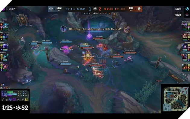 LCP 2025: GAM Esports Đánh Bại CHF - Aress Tỏa Sáng Khi Cần Thiết 4