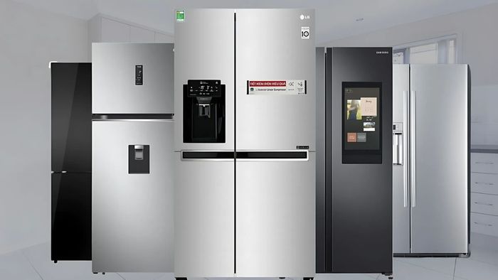 Các loại dung tích tủ lạnh
