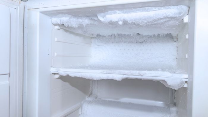 Tủ lạnh bị đóng tuyết khi gioăng tủ bị rách
