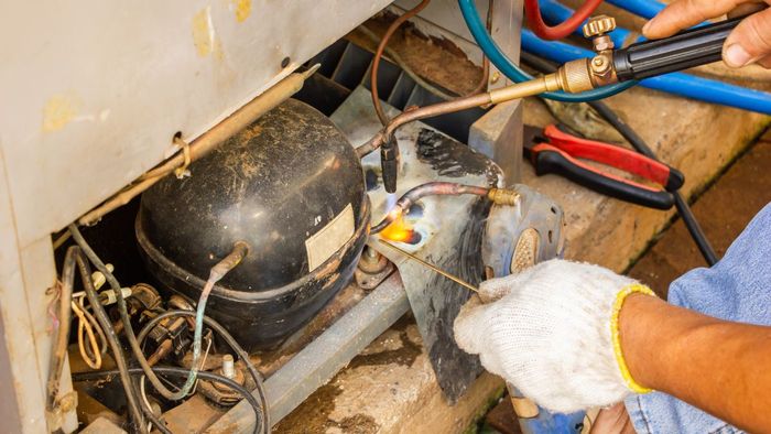 Sử dụng bọt xà phòng để kiểm tra rò rỉ gas