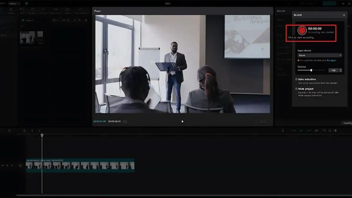 Hướng dẫn chi tiết cách ghi âm trên CapCut PC