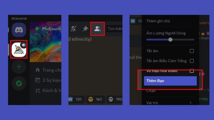 Cách kết bạn trên Discord qua máy tính bằng phương pháp gửi lời mời