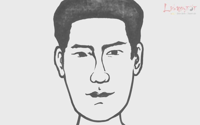 Xem tướng trán hình vuông