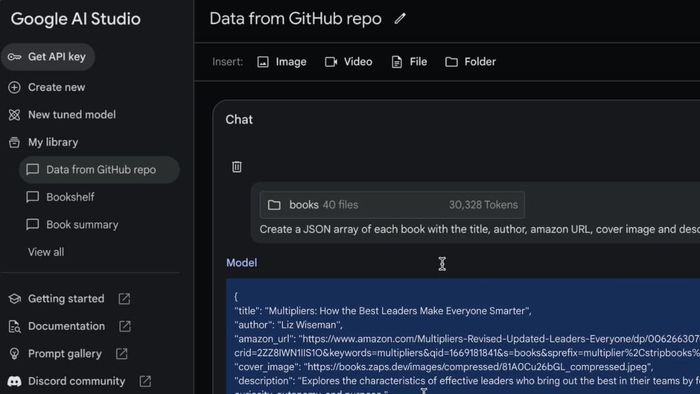 Những điểm nổi bật của Google AI Studio.