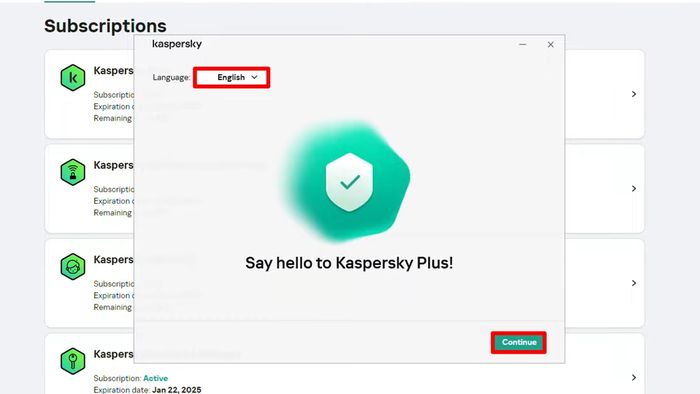 Hướng dẫn cài đặt Kaspersky Plus - Bước 2