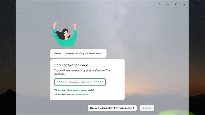 Hướng dẫn cài đặt Kaspersky Plus và kích hoạt - Bước 2