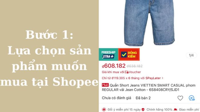 Hướng dẫn bước 1 tìm mã giảm giá qua Shopee Analytics
