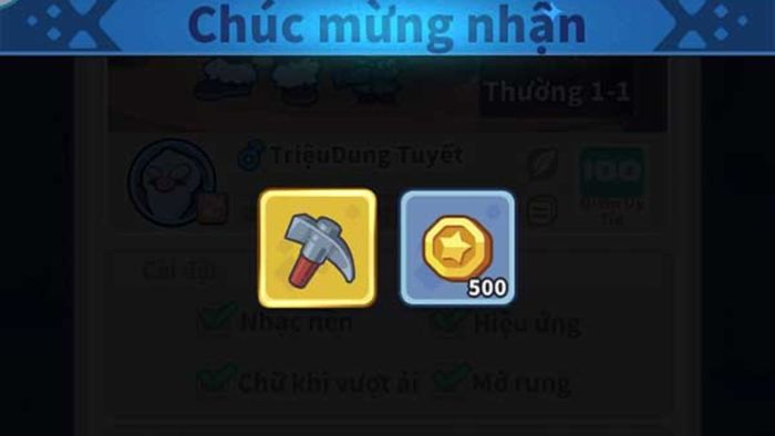 Hướng dẫn nhập mã code Tiểu Tuyết Lĩnh Chủ - bước 4