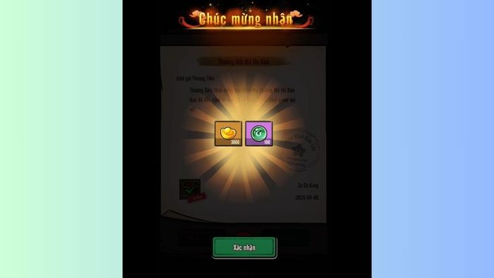 Hướng dẫn nhập mã code Đại Tiên Mình Đi Đâu Thế - bước 4