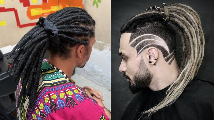 Dreadlock đuôi ngựa đầy phong cách cá tính