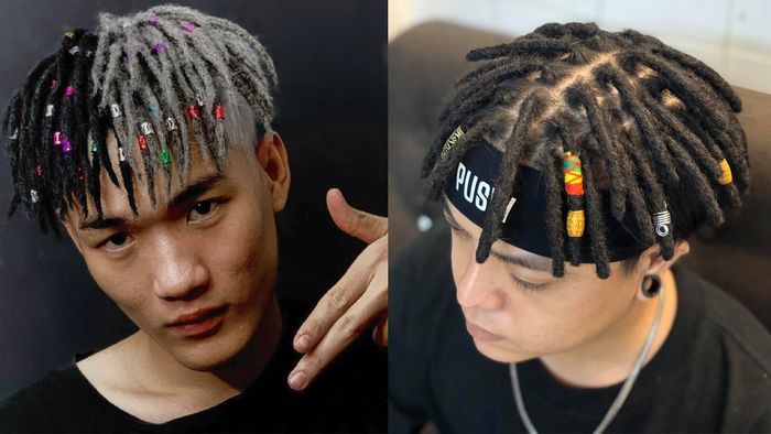 Kiểu tóc Dreadlock hay còn gọi là tóc tết rối nổi bật với nhiều lọn tóc tết nhỏ tạo nên sự ấn tượng đặc biệt
