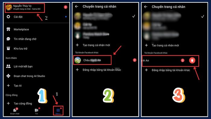 Hướng dẫn gỡ tài khoản Messenger một cách đơn giản trên điện thoại