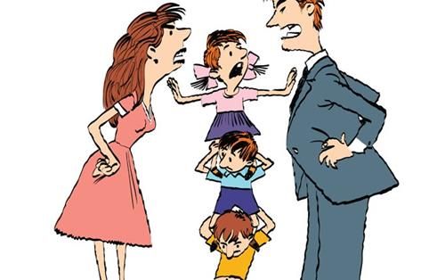 Cha mẹ có ảnh hưởng tiêu cực đến con cái