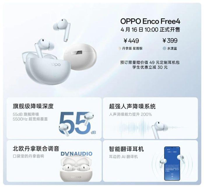 Những điểm nổi bật của OPPO Enco Free 4