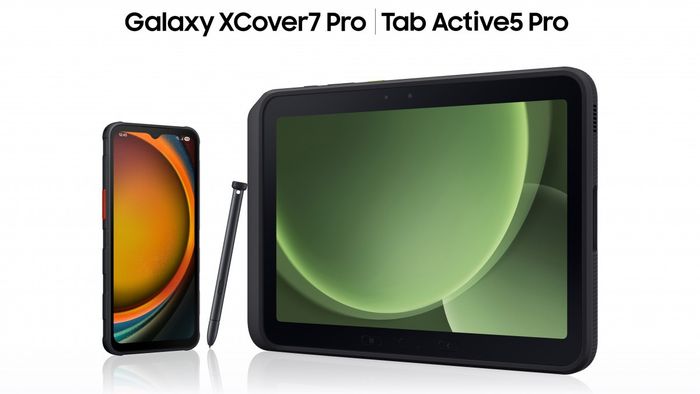 Galaxy XCover7 Pro và Tab Active5 Pro chính thức ra mắt.