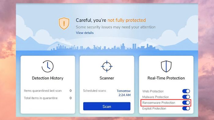 Hướng dẫn bật tính năng chống ransomware trên Malwarebytes Free