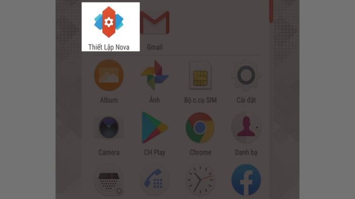 Hướng dẫn sử dụng Nova Launcher bước 1