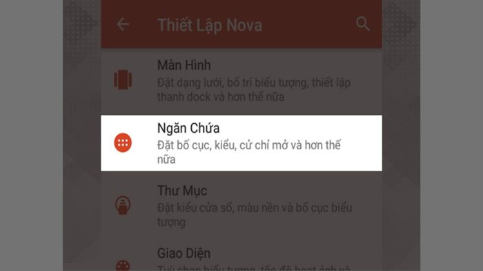 Cách sử dụng Nova Launcher - Bước 3