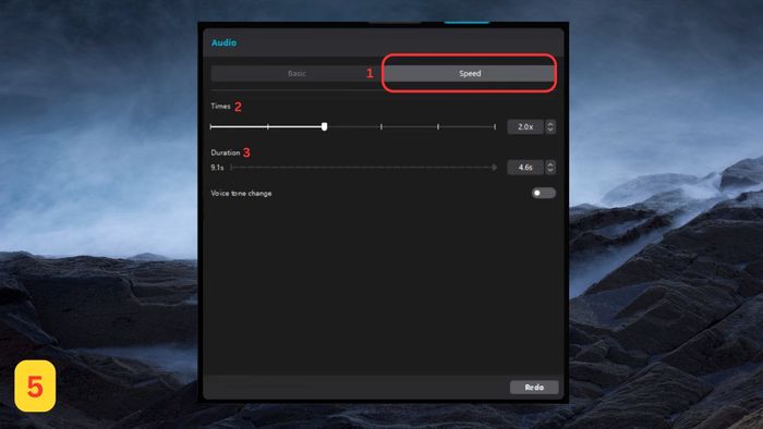 Hướng dẫn các bước chỉnh âm thanh trên CapCut PC