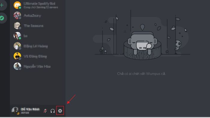 Cách thiết lập xác thực 2FA trên Discord trên máy tính - bước 1