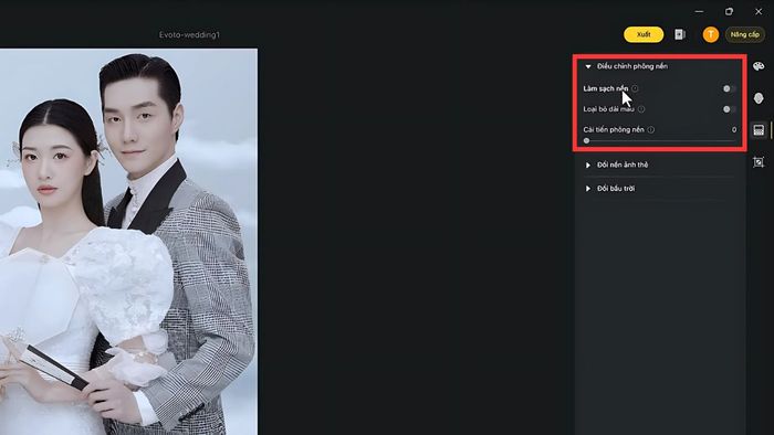 Cách sử dụng Evoto AI để xoá nền – Bước 2