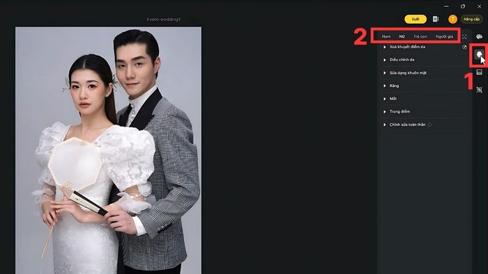 Cách sử dụng Evoto AI để chỉnh sửa thiết kế ảnh – Bước 1