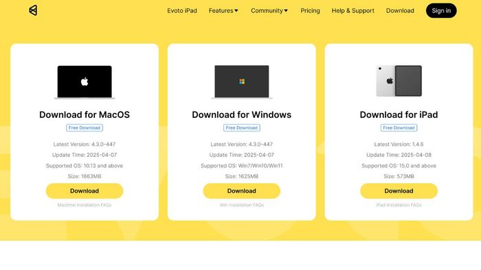 Cấu hình yêu cầu khi tải và sử dụng Ephoto AI