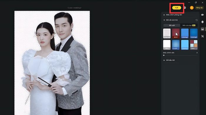 Cách sử dụng Evoto AI để xoá nền – Bước 1