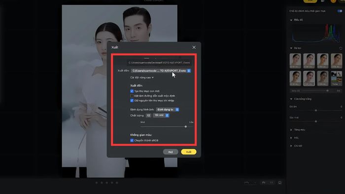 Cách sử dụng Evoto AI để xoá nền – Bước 2