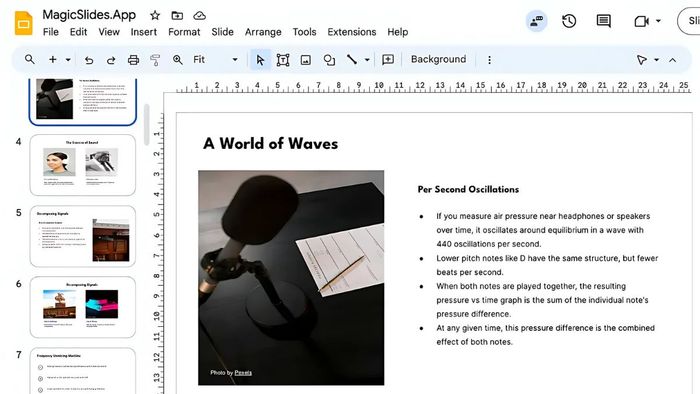 Cách sử dụng MagicSlides bước 3