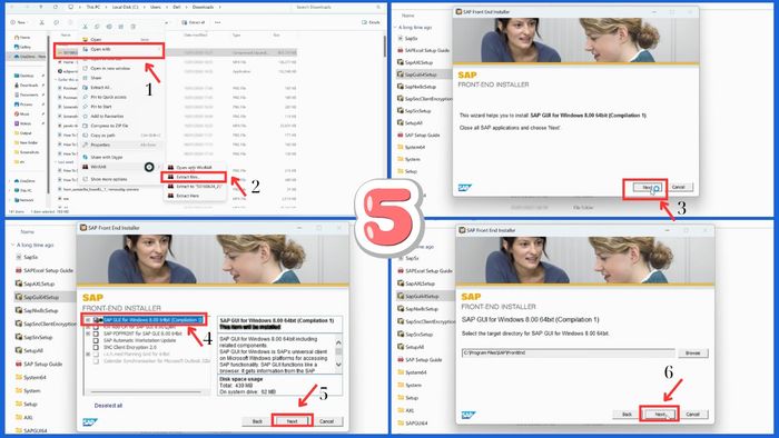 Phần mềm SAP là gì và hướng dẫn cài đặt bước 5