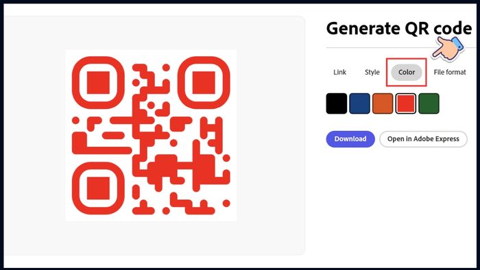 Tùy chỉnh thiết kế mã QR