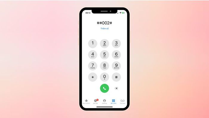Hướng dẫn sử dụng mã ##002#