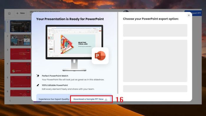 Hướng dẫn sử dụng Presentations AI để tạo Slides thuyết trình – Bước 4