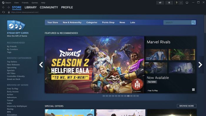 Thực hiện việc gỡ cài đặt và cài lại Steam