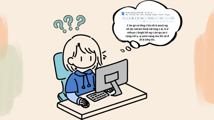 Nguyên nhân khiến Google Docs bị nhảy chữ