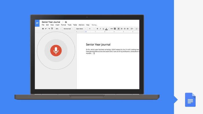 Các tính năng của Google Docs Voice Typing