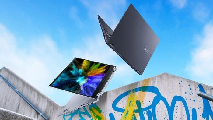 Vivobook S14 Flip nổi bật với bản lề xoay gập 360 độ linh hoạt