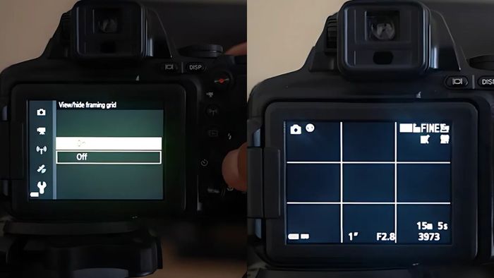 Hướng dẫn bật lưới trên máy ảnh Nikon Coolpix - bước 3