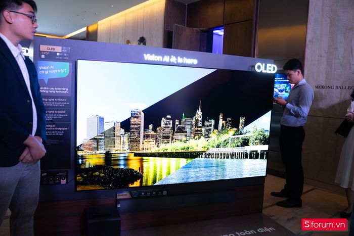 Sự kiện ra mắt TV Samsung OLED AI