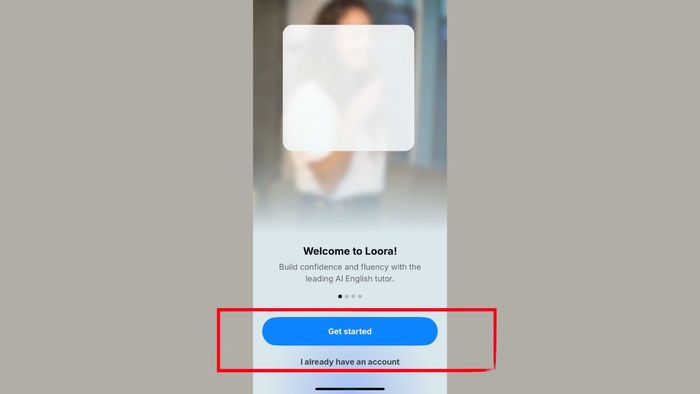 Hướng dẫn tạo tài khoản Loora AI - Bước 1