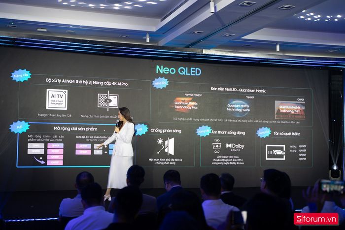 Sự kiện ra mắt TV Samsung Neo QLED