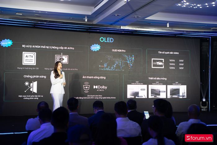 Sự kiện ra mắt TV Samsung OLED AI