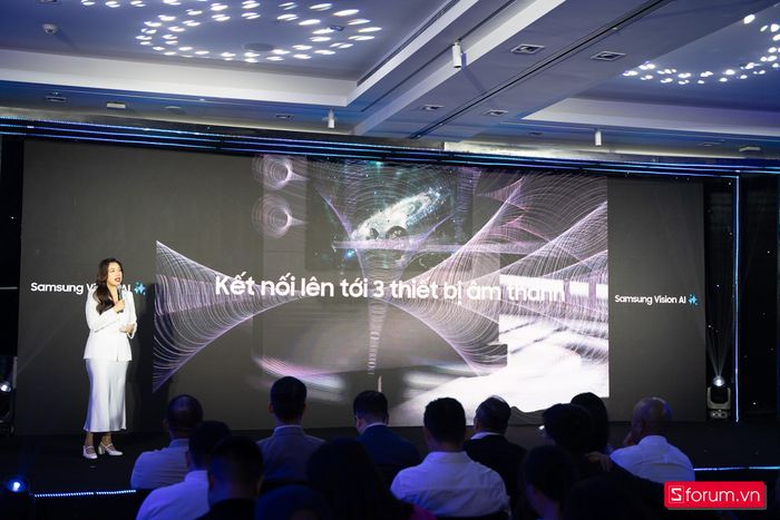 Sự kiện ra mắt Loa thanh AI Samsung