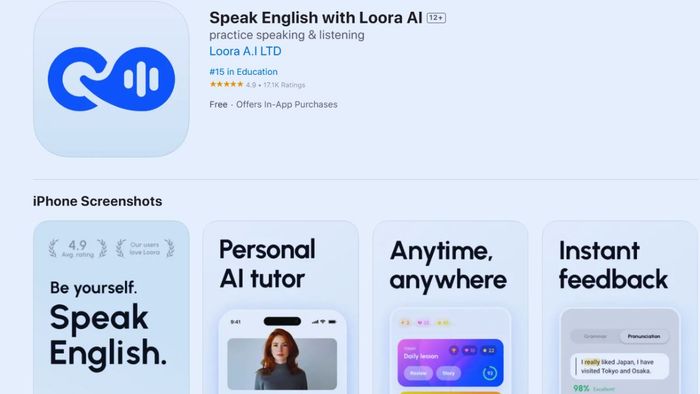 Hướng dẫn tải Loora AI app trên điện thoại